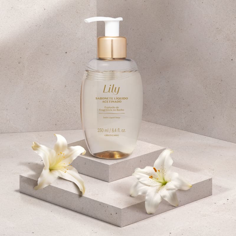 Savon Liquide Acetinado Lily - O Boticário