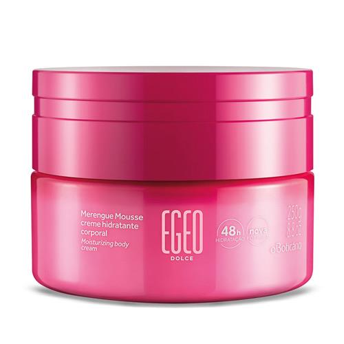 EGEO Dolce Merengue Mousse Creme Hydratante Corps 250g - O Boticario