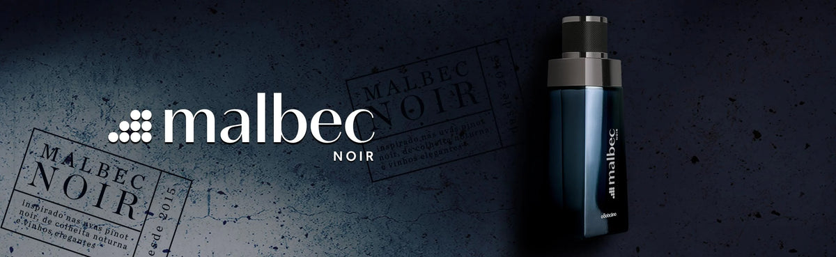 Malbec Noir - bannière officielle avec logo et flacon 100ml