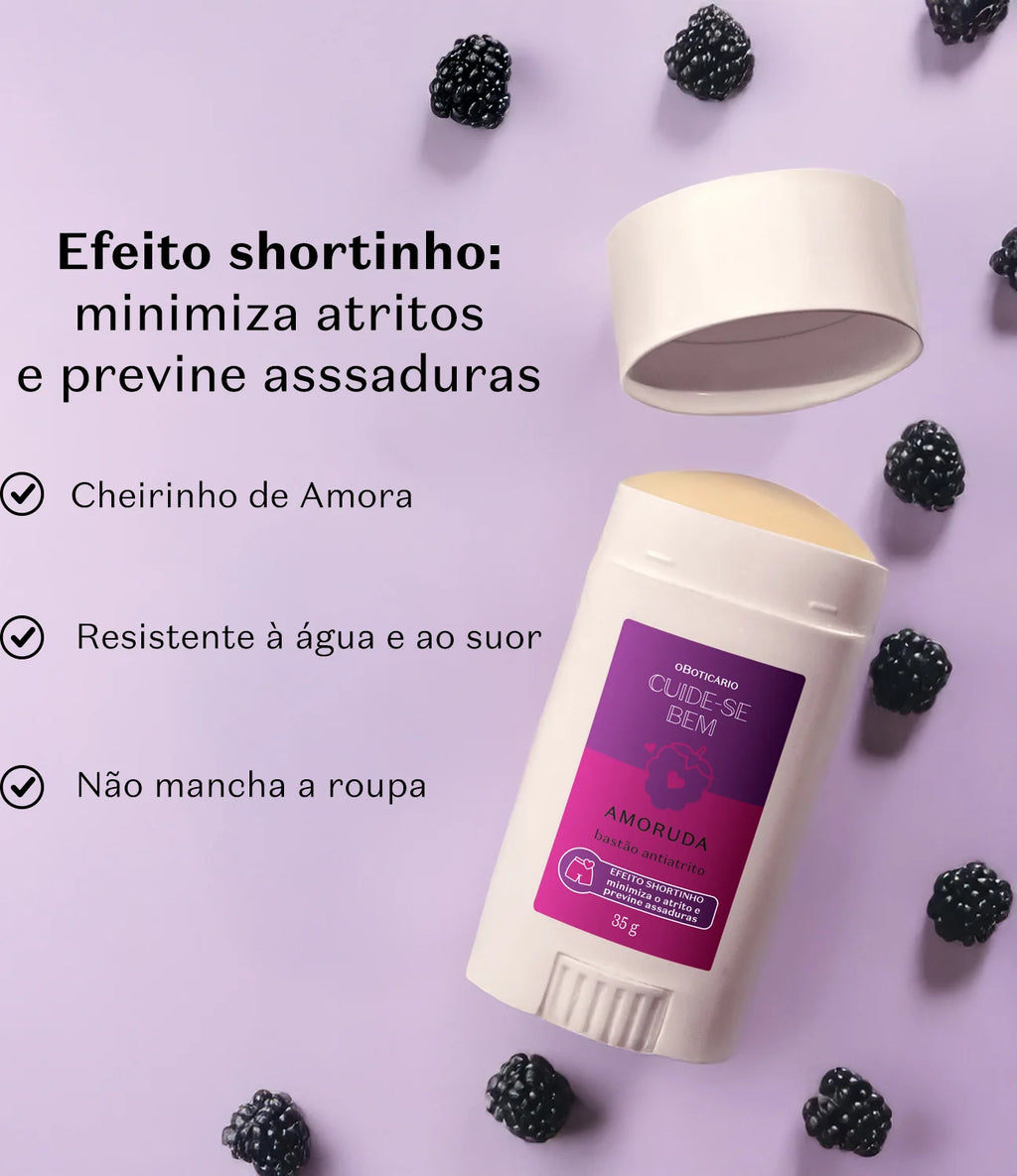 CBEM Cuide-Se Bem Amoruda Baton Anti-Frottement Antiatrito 35g