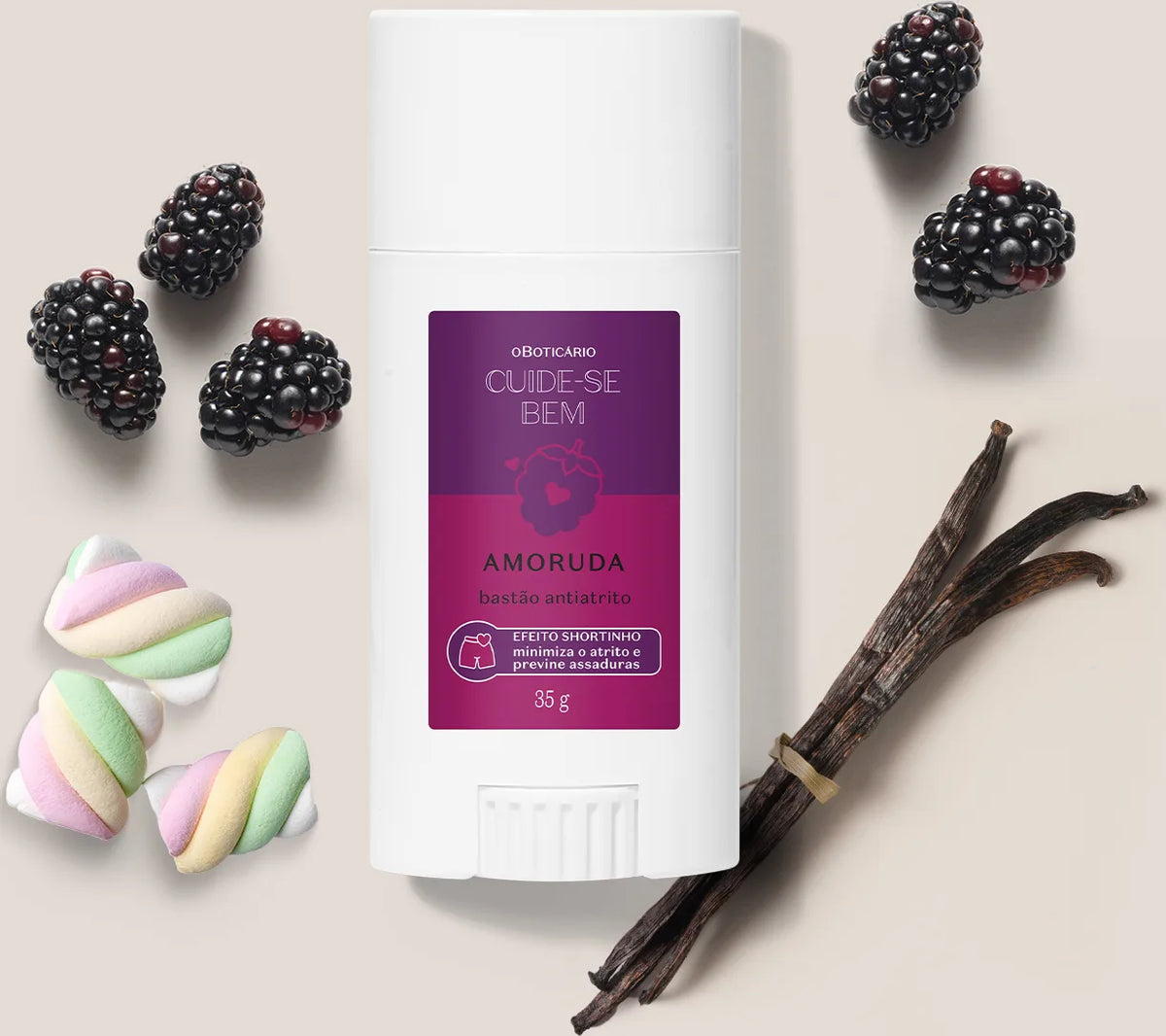 CBEM Cuide-Se Bem Amoruda Baton Anti-Frottement Antiatrito 35g