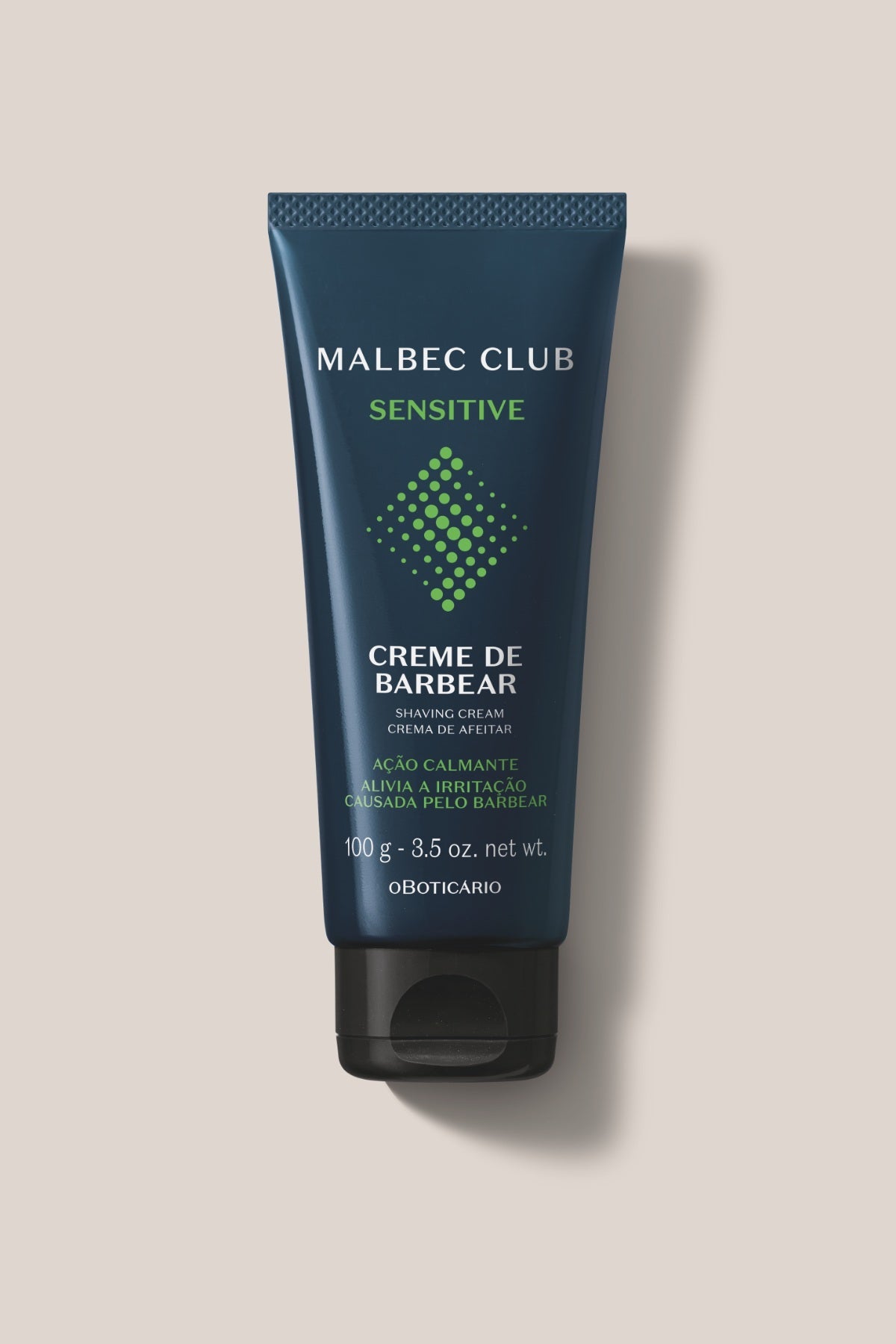 MALBEC CREME BARBEAR SENSITIV 100G
