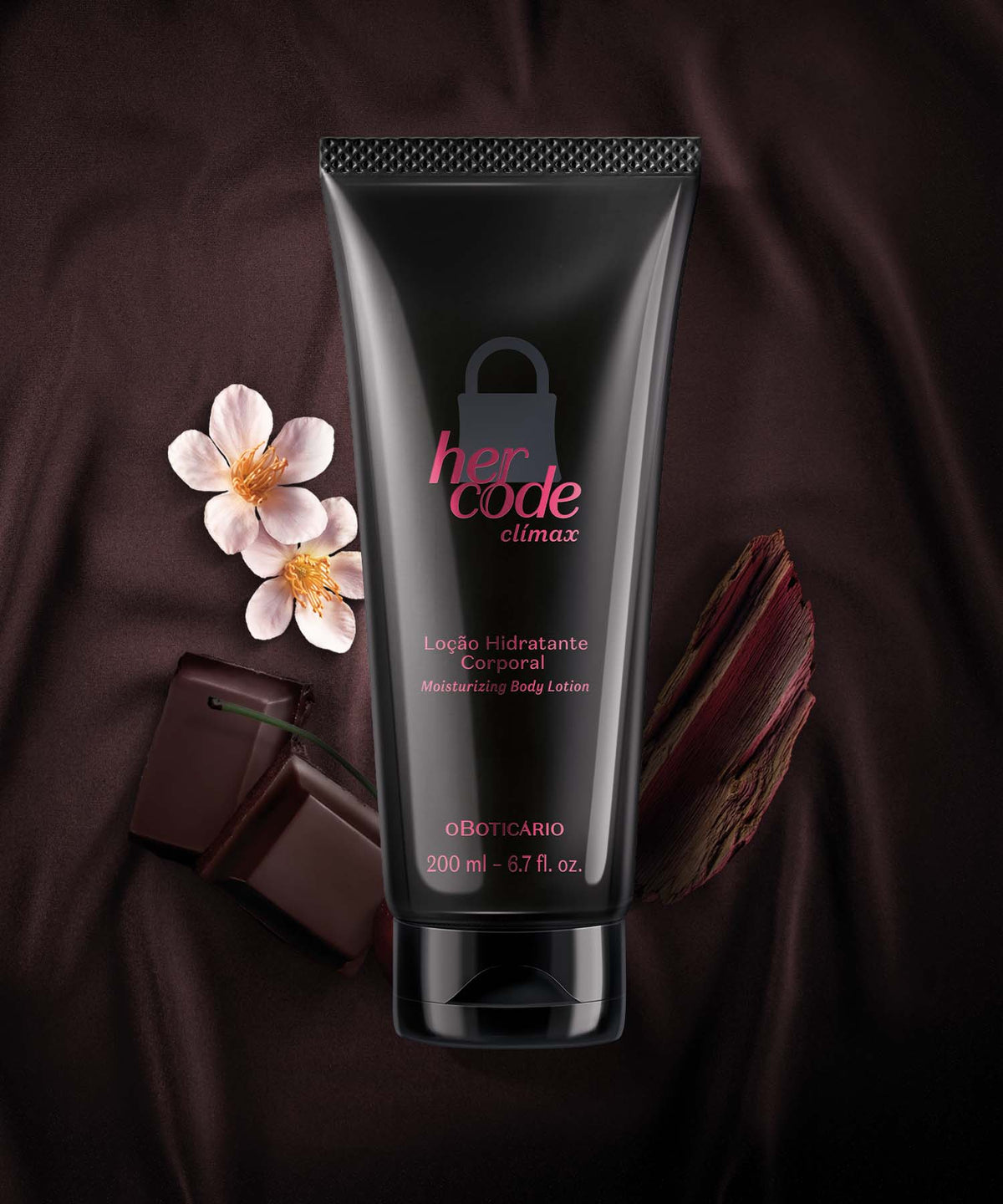 Her Code Climax Lotion Hydratante Corps 200ml - O Boticario