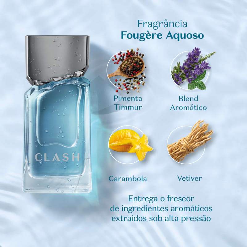 CLASH Eau de Toilette 100ml - O Boticário