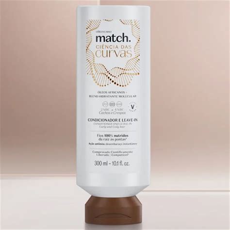 Match Ciência das Curvas Condicionador & Leave-in 300ml – O Boticário