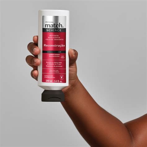 Match Science Reconstrução Condicionador 280ml – O Boticário