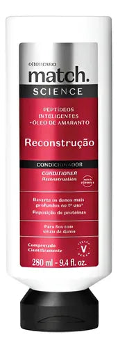 Match Science Reconstrução Condicionador 280ml – O Boticário