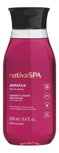 NativaSPA Ameixa Savon Liquide Parfumé 250ml - O Boticário
