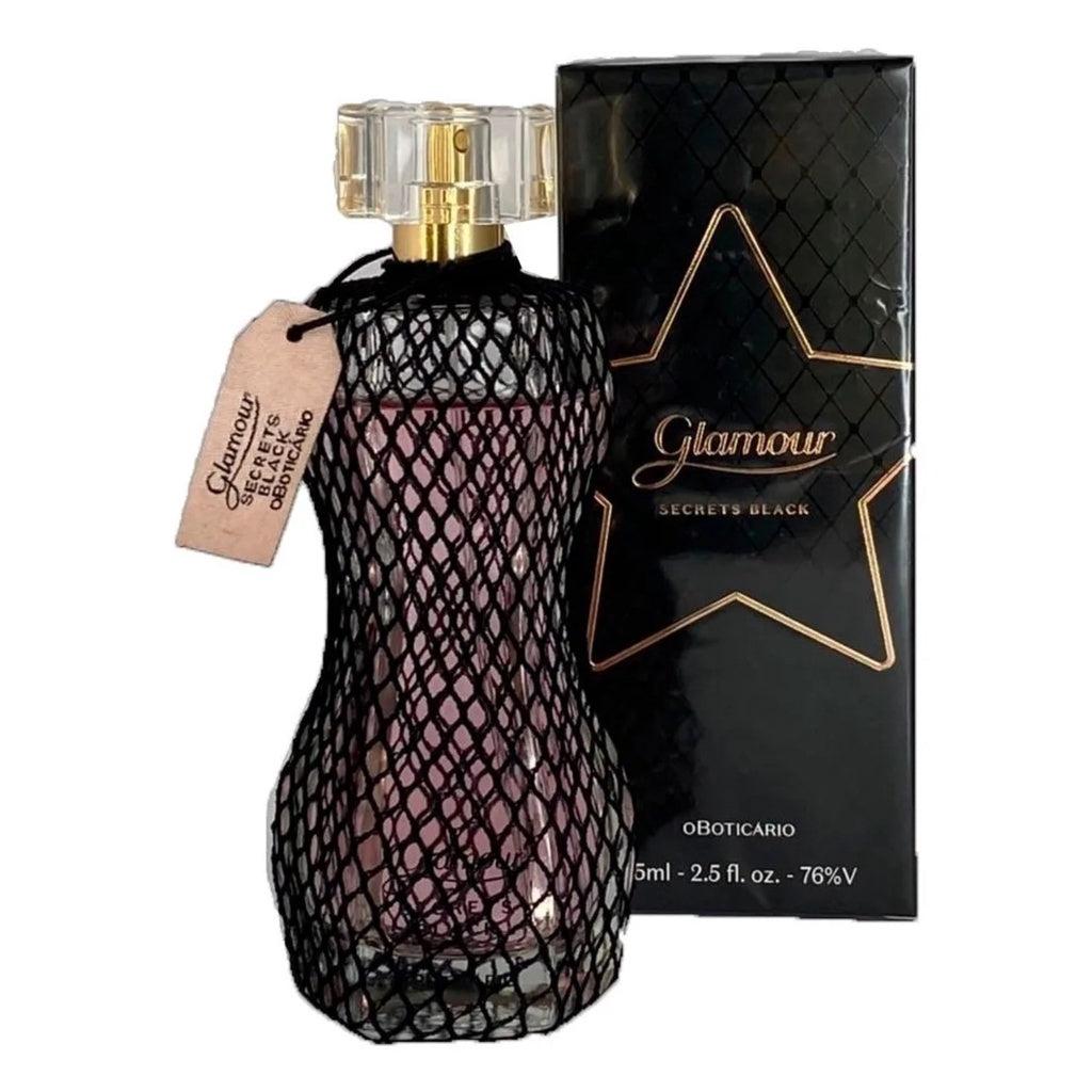 Glamour Secrets Black Intense Eau de Toilette 75ml – O Boticário
