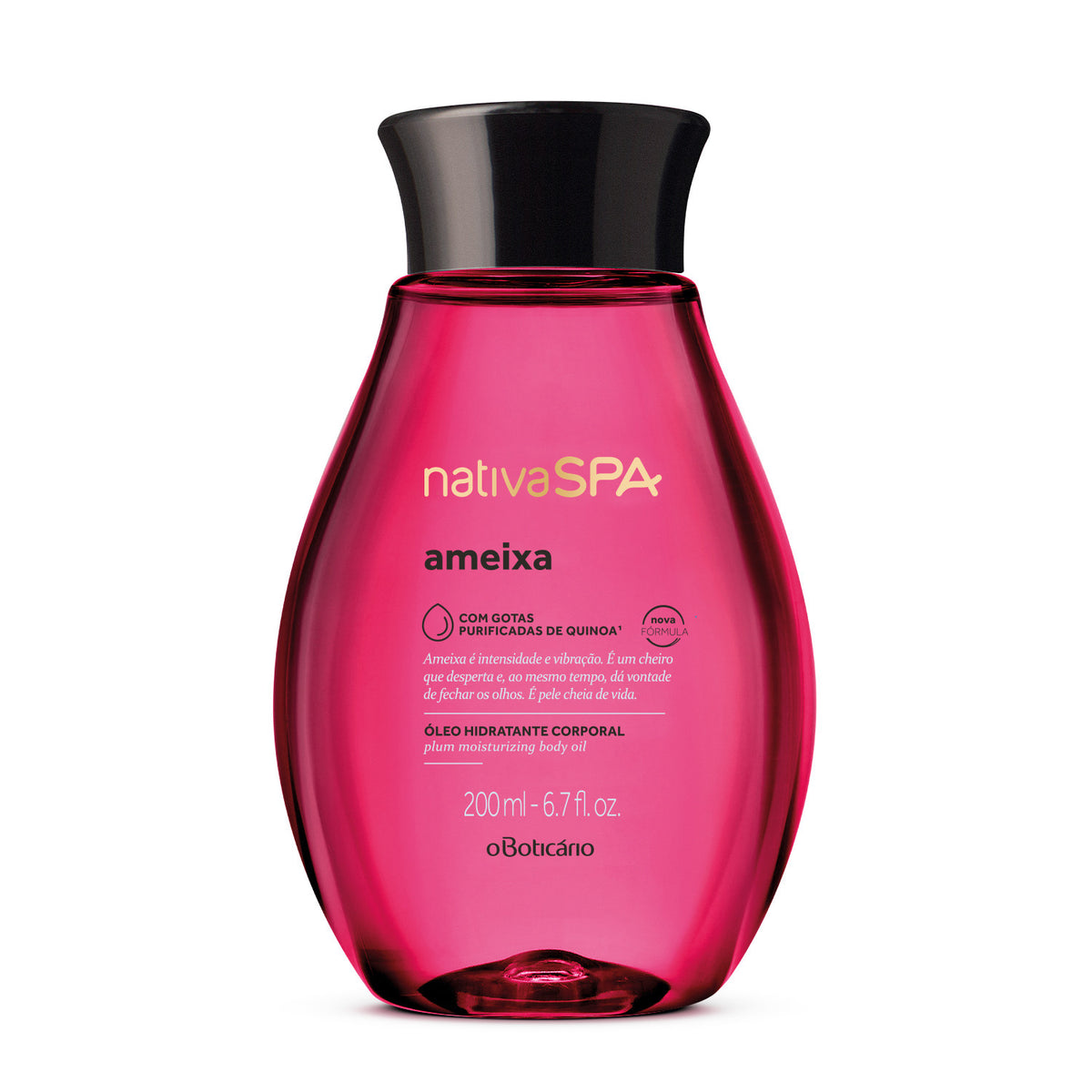 NativaSPA Ameixa Óleo Hidratante Corporal 200ml - O Boticário