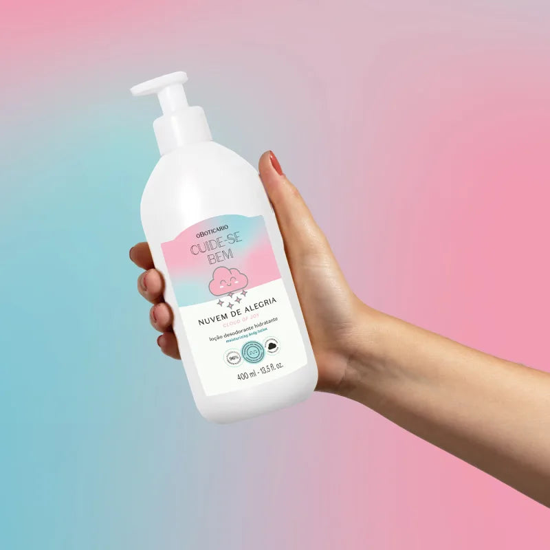CBEM Nuvem de Alegria Loção Desodorante Hidratante Corps 400ml
