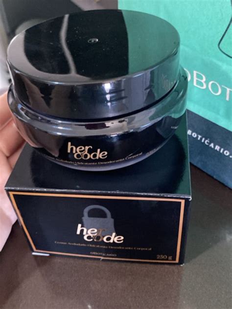 Her Code Creme Hydratante Veloutee 250g - O Boticario