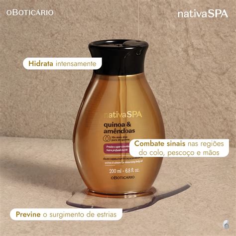 NativaSPA Quinoa & Amêndoas Huile 200ml - bénéfices