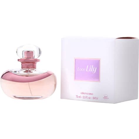 Lily Love Eau de Parfum O Boticário 75ml avec sa boîte - 2.5 fl oz