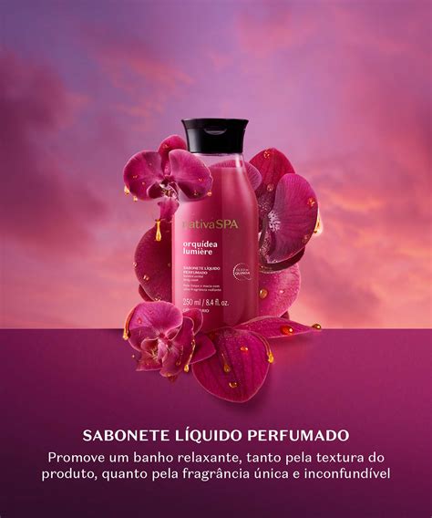 NativaSPA Orquídea Lumière Savon Liquide 250ml - ambiance