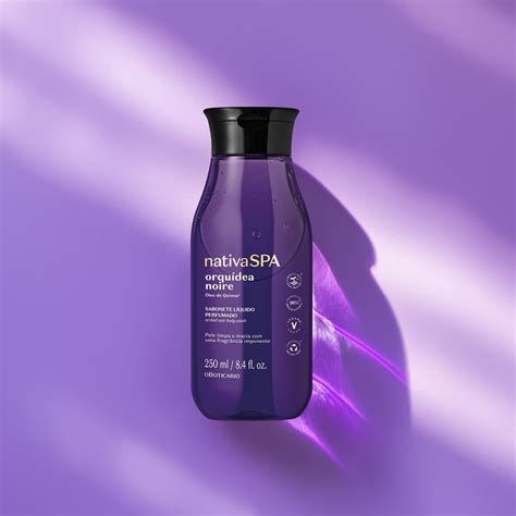 NativaSPA Orquídea Noire Savon Liquide 250ml - ambiance