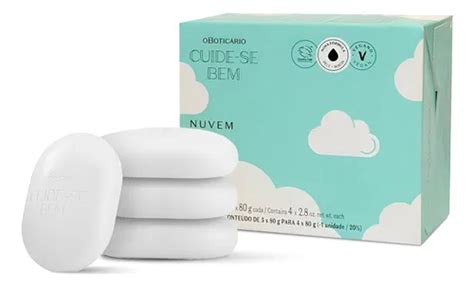 CBEM Cuide-Se Bem Nuvem Savon Solide Cloud 4x80g