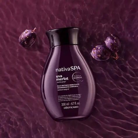 NativaSPA Uva Merlot Óleo Bifásico avec raisins 200ml