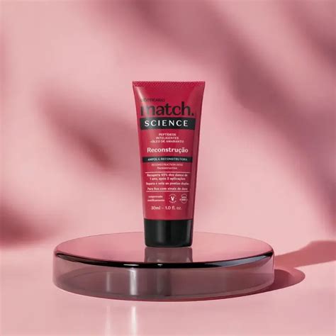 Match Science Reconstrução Ampôla Reconstrutora 30ml – O Boticário