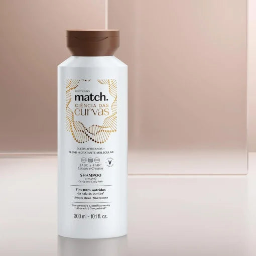 Match Ciência das Curvas Shampoo 300ml – O Boticário