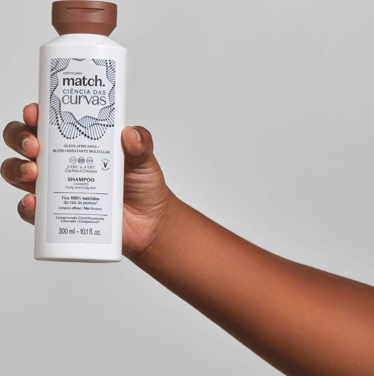 Match Ciência das Curvas Shampoo 300ml – O Boticário