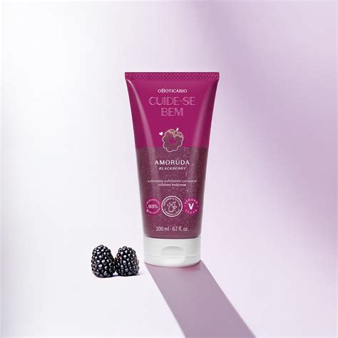 CBEM Cuide-Se Bem Amoruda Blackberry Savon Exfoliant Corps 200ml