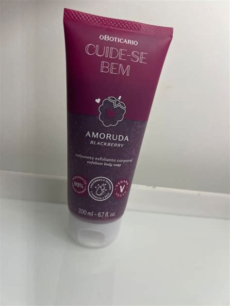 CBEM Cuide-Se Bem Amoruda Blackberry Savon Exfoliant Corps 200ml