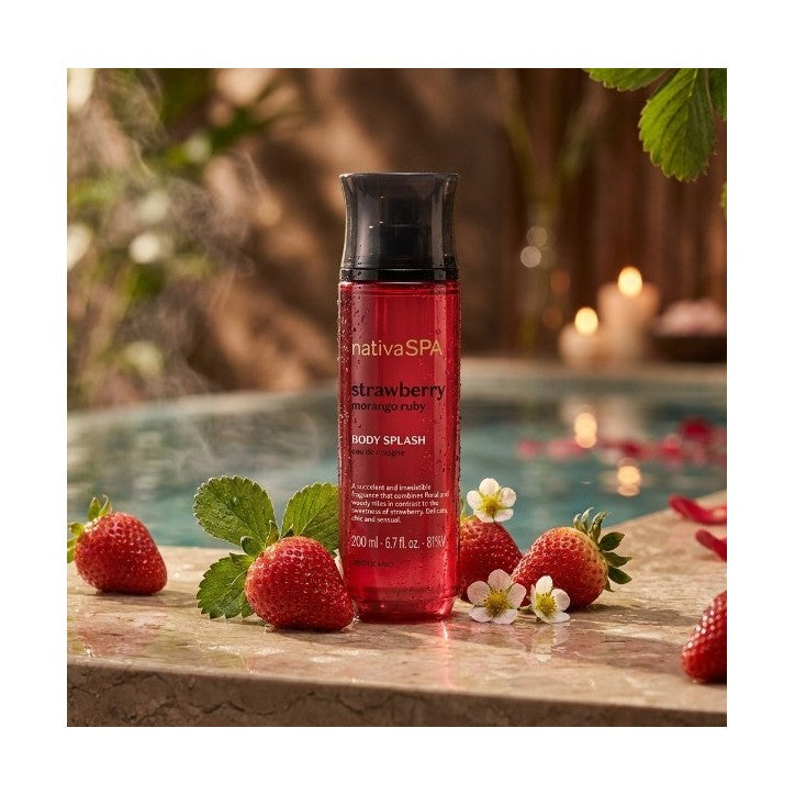 NSPA BODY SPLASH MOR/RUBY 200ML