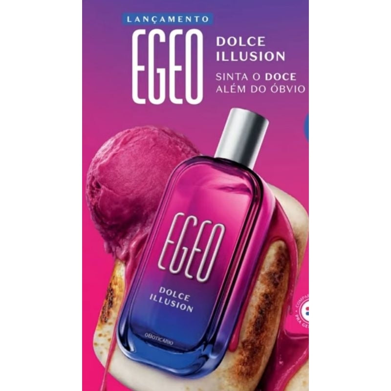 EGEO Dolce Illusion Eau de Toilette 90ml - O Boticario