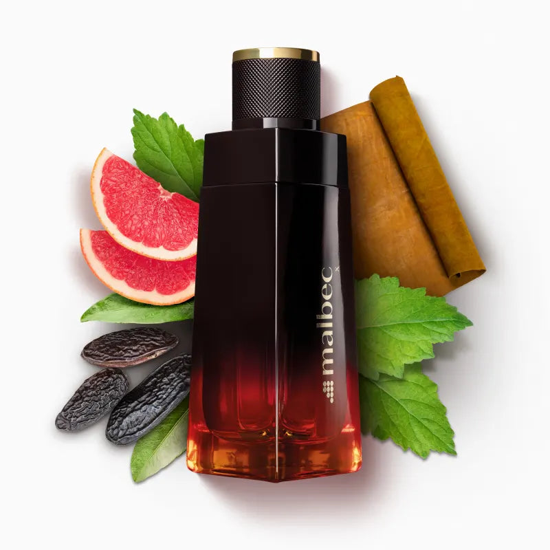 Malbec X flacon avec pamplemousse, cannelle et fève tonka 100ml
