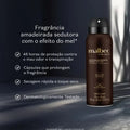Malbec Pure Gold Antitranspirante Aerosol Jato Seco 125ml