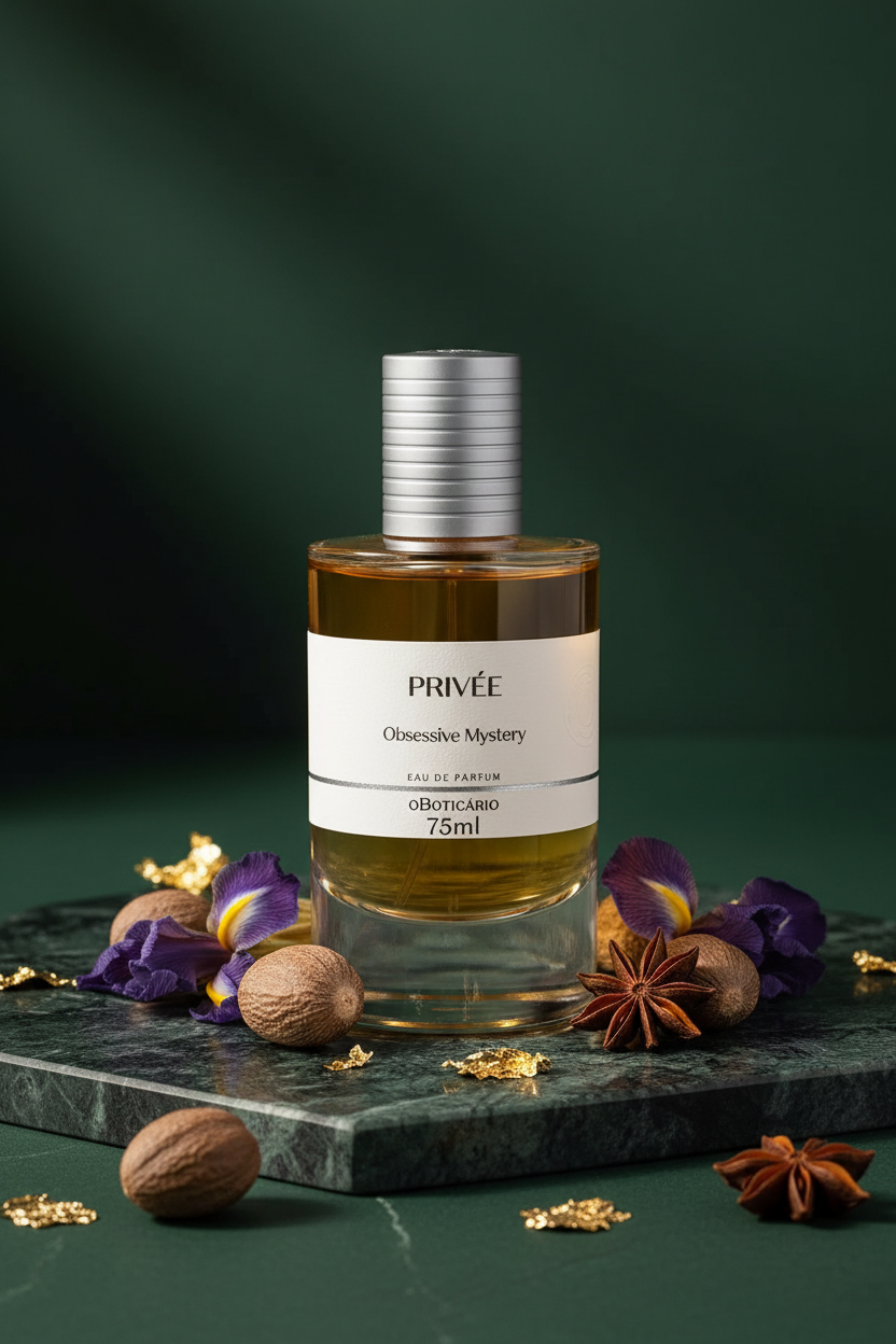 Privée Obsessive Mystery – Fundo Verde & Dourado