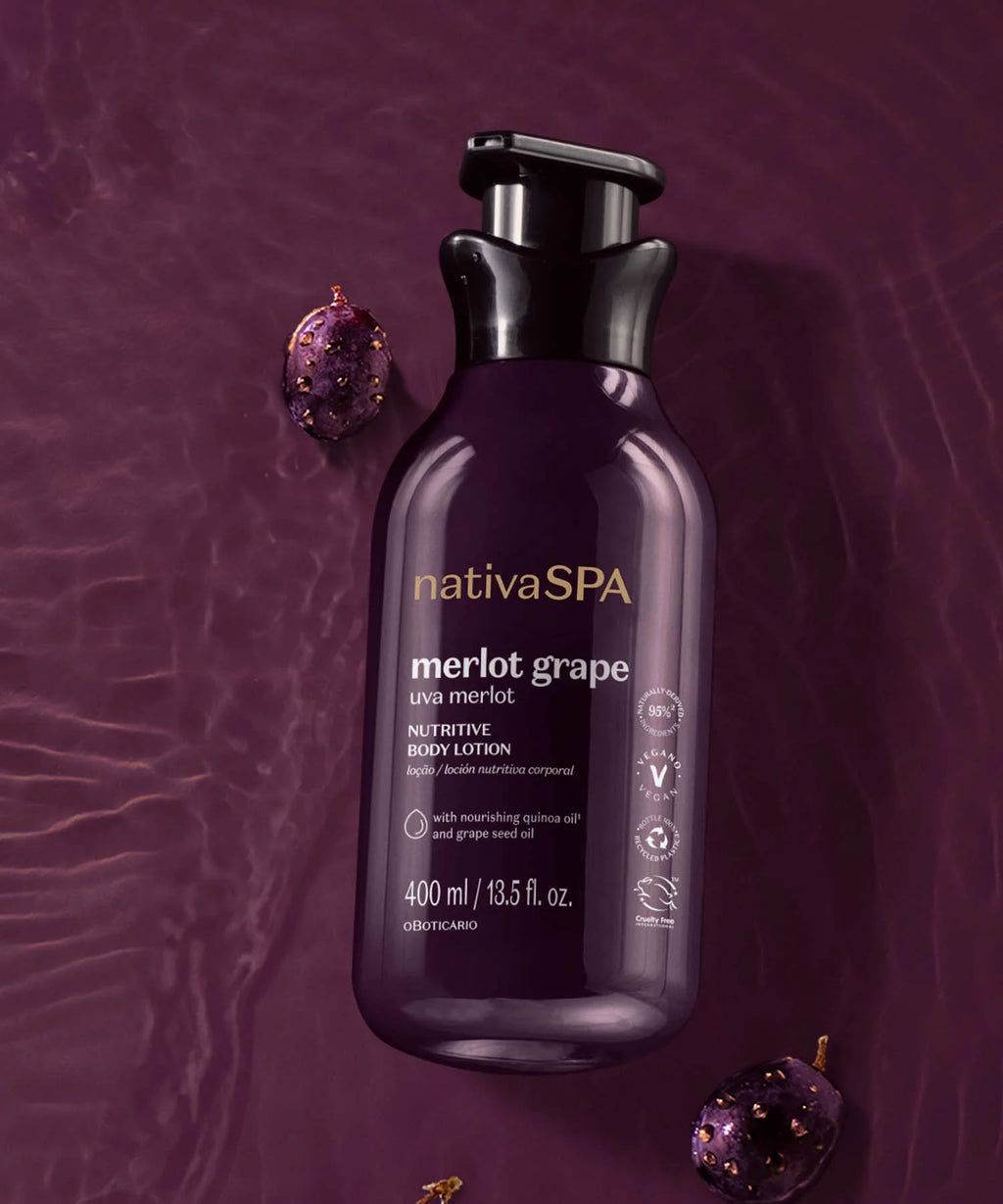 NativaSPA Merlot Grape - Nutritive Body Lotion 400ml